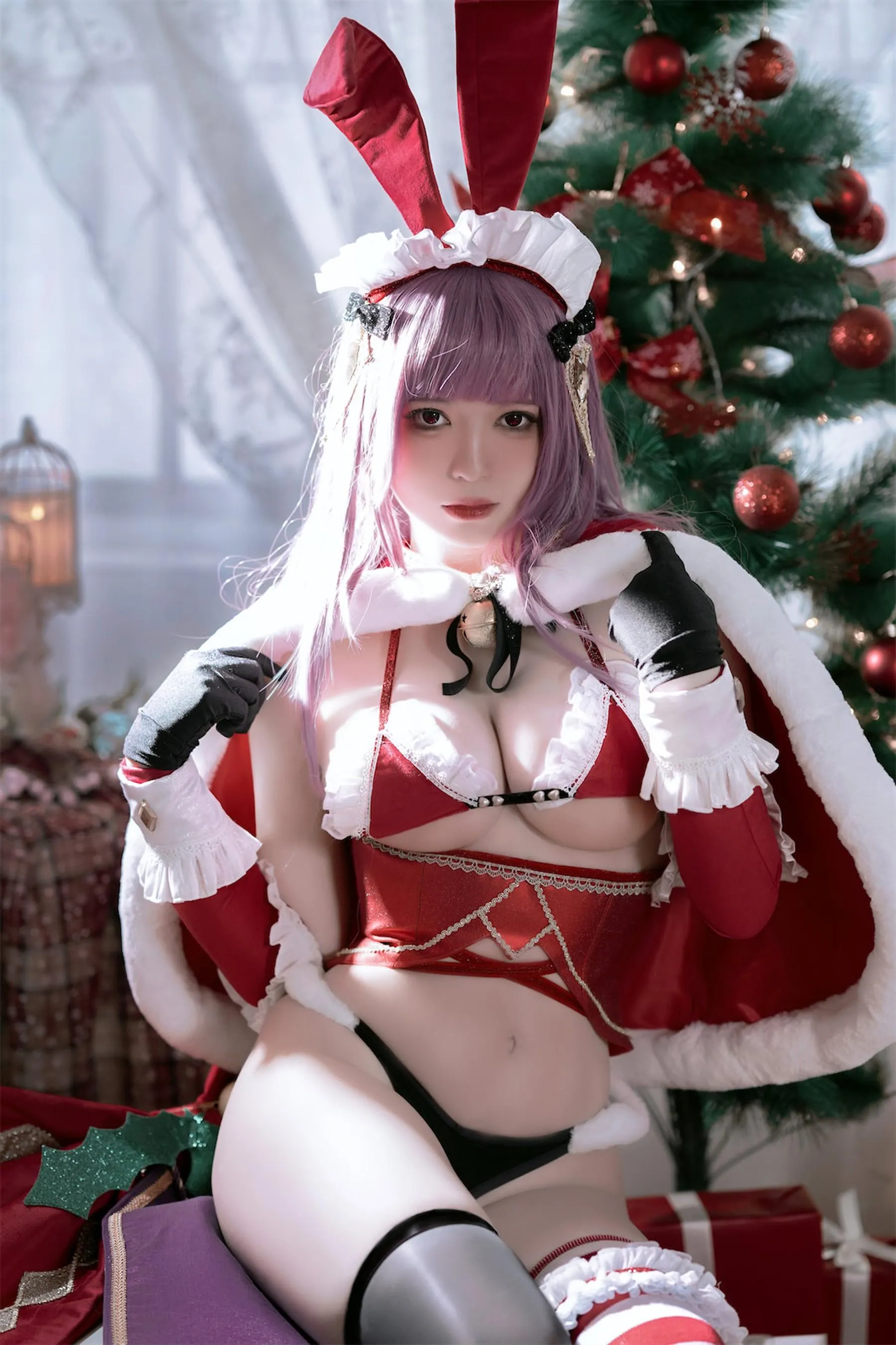 半半子 – NO.63 Christmas Bunny Aike [41P]插图7